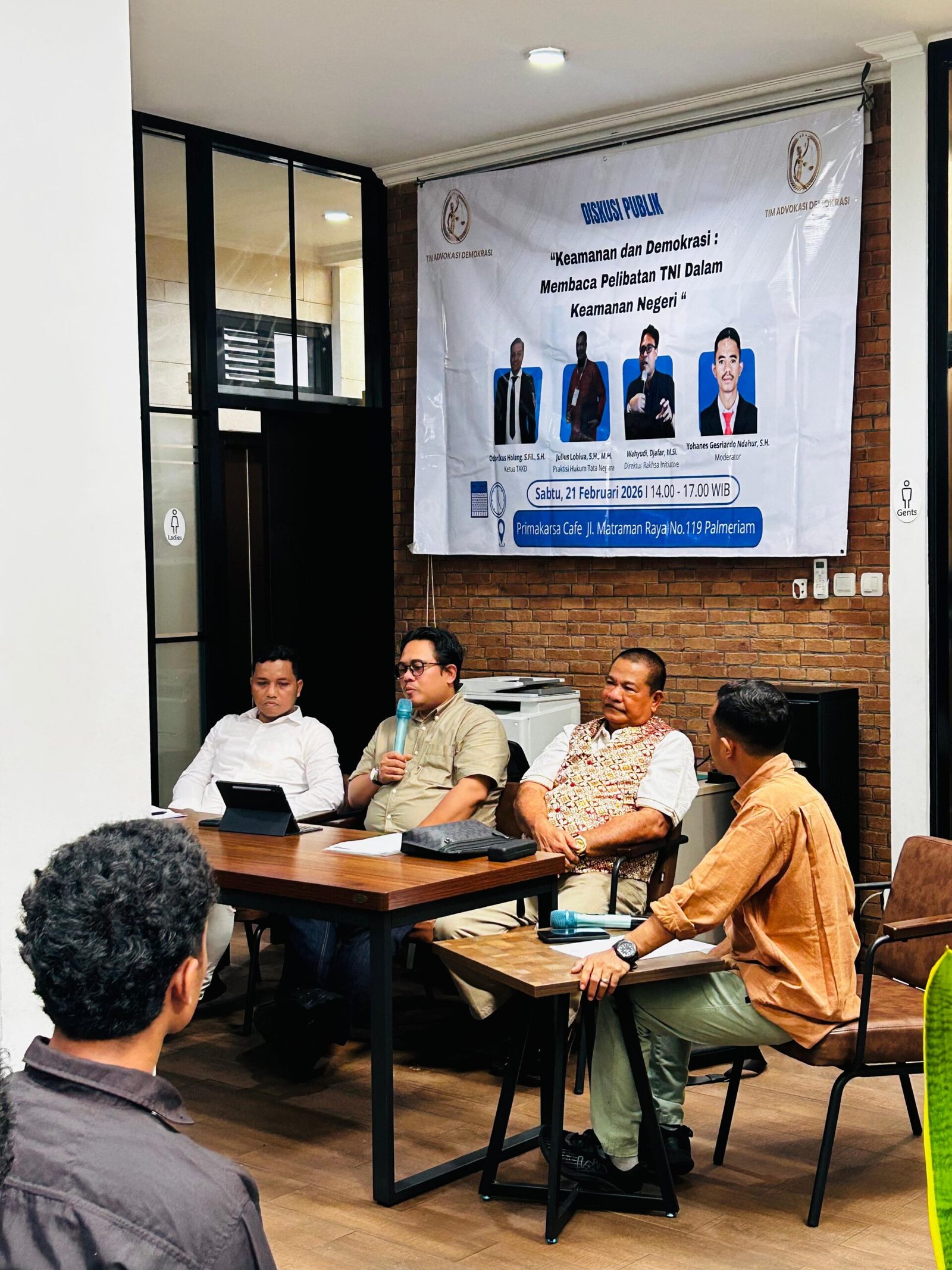 Diskusi Publik Raksha Initiative