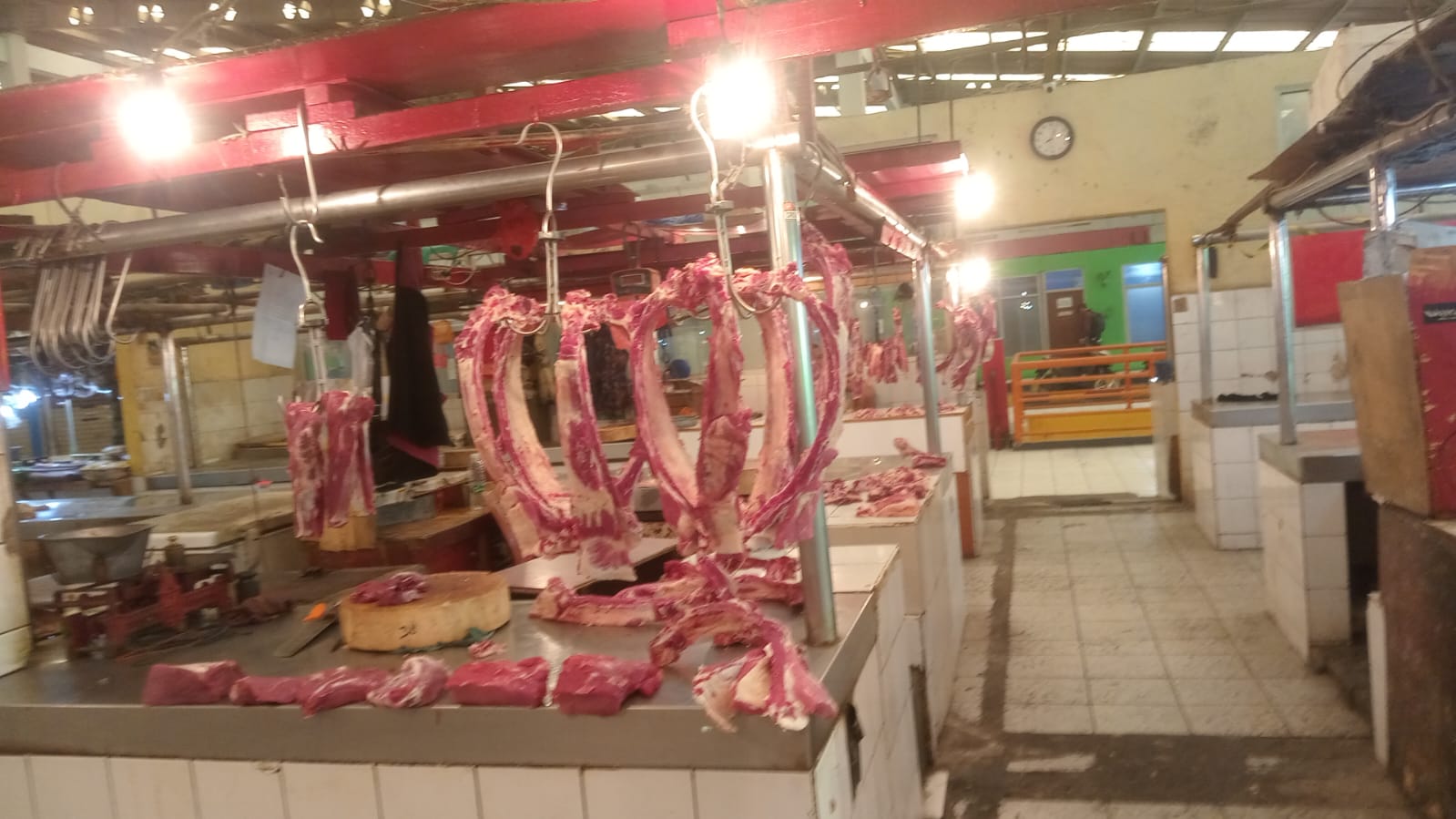 Pedagang Daging Sapi Ilustrasi